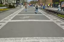 Stra�e der Giganten im Filmpark Babelsberg. Aufnahme: April 2007.