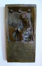 Wettingen, Gedenktafel im Gasthaof  Sternen  f�r Pater Alberich Zwyssig, dem Sch�pfer der Schweizer Nationalhymne, Sept.2015