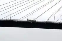 Detailaufnahme von der Kohlbrandbr�cke in Hamburg. Aufnahme: Mai 2013.