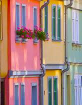 Bunte Huser in der Altstadt von Mhlhausen/Thr
30.08.2015