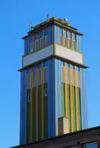 Wasserturm der ehem. Lacufa -Werke im Leipzig Leutzsch, Februar 2014