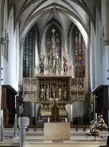 Eichst�tt, Dom St. Salvator, Pappenheimer Altar von 1495 (23.08.2015)
