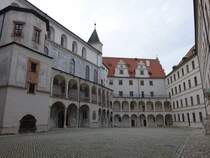 Neuburg, Innenhof des Residenzschlo (23.08.2015)