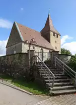 Tanau, kath. St. Anna Kirche, erbaut im 12. Jahrhundert (06.09.2015)
