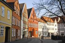 Haagestrae in Lneburg. 31. Januar 2016.