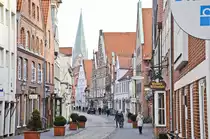 Heiligengeiststra�e in L�neburg. 31. Januar 2016.