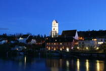 An einem Februarabend in Bren an der Aare; 05.02.2016