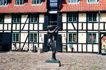 In einem Innenhof von F�borg; 21.06.2015