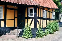 Ein Fachwerkhaus in F�borg; 21.06.2015