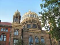 Berlin, Synagoge, neu restauriert im Sommer 2007