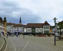 Emmendingen, Blick �ber den Marktplatz, Okt.2014