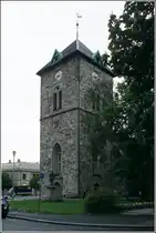 Trondheim. Die �ltesten Teile der Var Frue Kirke gehen auf das 12. Jahrhundert zur�ck. Scan eines Dias vom Juni 1994.