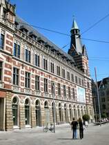 Erfurt, Hauptpost auf dem Anger, im Umbau Sommer 2007