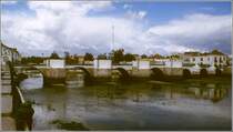 Tavira. Die Ponte Romana im Mai 1998. Scan vom Dia.
