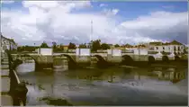 Tavira. Die Ponte Romana im Mai 1998. Scan vom Dia.