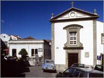 Monchique. Igreja de Sao Sebastiao Ende der 1990er Jahre. Scan vom Dia.