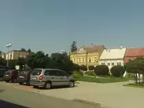 Marktplatz von Cvikov (Zwickau in B�hmen) am 23.08.2011