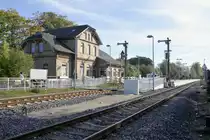 Bahnhof S�rup in Angeln. September 2011.