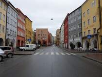 Wasserburg am Inn, Huser in der Herrengasse (21.02.2016)