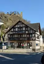 Altenahr -  Cafe Caspari   zu F��en  der Burgruine Are - 25.02.2016
