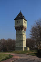 Wasserturm in Gro Brnecke im Mrz 2014
