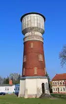 Wasserturm Ro�lau, Hohe Stra�e, im M�rz 2014