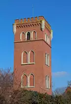 Wasserturm Zerbst, Magdeburger Stra�e, im M�rz 2014