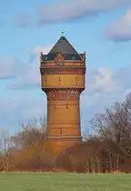 Wasserturm Zerbst, Weizenberge, im Februar 2014