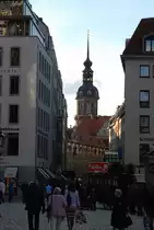 Dresden, T�pferstra�e, Augustusstra�e, Hausmannsturm - 28.09.2012