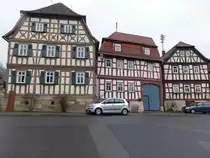 Unfinden, Fachwerkh�user in der Zehntstra�e (25.03.2016)