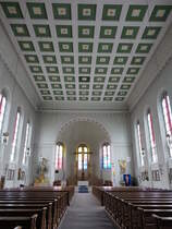 Eltmann, Innenraum der Stadtpfarrkirche St. Michael (25.03.2016)