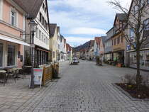 Ebermannstadt, Huser in der Hauptstrae (28.03.2016)