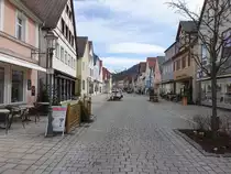 Ebermannstadt, H�user in der Hauptstra�e (28.03.2016)