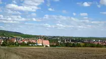 Wei�enburg (Wissembourg), Blick von S�den �ber die ca.8000 Einwohner z�hlende Stadt im Nordelsa�, Sept.2015