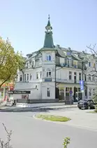 Kaiserliche B�derarchitektur in Świnoujście (Swinem�nde). Aufnahme: 6. Mai 2016.