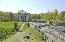 Fort Zachodni (Swinem�nde Westfort – Werk IV) in Świnoujście. Aufnahme: 6. Mai 2016.