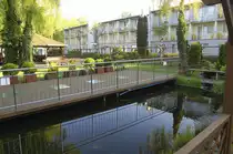 Hotel Graal in der Siedlung Siedle Poseidon von Świnoujście (Swinem�nde). Aufnahme: 8. Mai 2016.