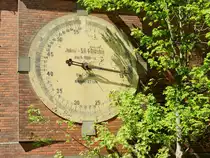  F�llstand Anzeige  des Gasometer dem heutigen Panometer Leipzig am 08. Mai 2016.