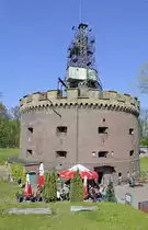Fort Aniola (Engelsburg Swinem�nde – Werk III) in Świnoujście. Aufnahme: 6. Mai 2016.