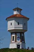 . Der 18 meter hohe Wasserturm der Insel Langeoog, aufgenommen am 05.05.2016