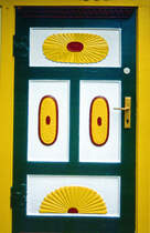 Haustr Ostseebad Singst. Bild vom Dia. Aufnahme: August 2001.