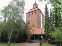 Bernau bei Berlin, Steintor am 01 Juni 2016 vom K�lzpark aus gesehen.