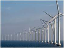 Ein Offshore-Windpark im resund bei Kopenhagen. Aufnahmedatum: 30.03.2006. Stadtplan bitte im Satelliten- oder Hybrid-Modus anschauen.