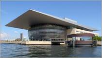 Kopenhagen. Das von Henning Larsen Architects entworfene Opernhaus (Operaen) wurde 2005 erfffnet. 02.06.2016