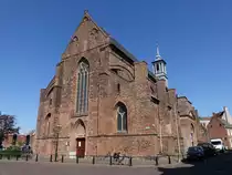 Zutphen, Broederenkerk an der Rozengracht, erbaut im 14. Jahrhundert, T�rmchen von 1772 (08.05.2016)