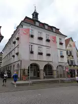 Marbach, Rathaus, erbaut von 1760 bis 1763 (26.06.2016)