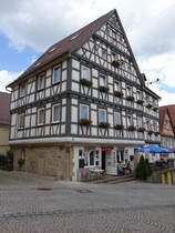 Marbach, ehem. Dekanat von 1696, von 1754 bis 1806 Sitz der geistlichen Verwaltung (26.06.2016)