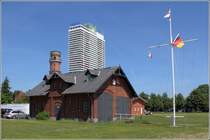 Lbeck. Die ehemalige Rettungsstation der DGzRS in Travemnde. 05.06.2016