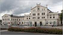 Zittau. Teilansicht des Hauptbahnhofs, der Ende der 1850er Jahre errichtet wurde. 21.06.2016