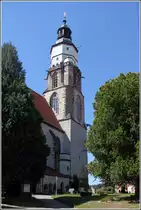 Kamenz. Die Hauptkirche St. Marien wurde von 1275 bis 1479 errichtet. 24.06.2016